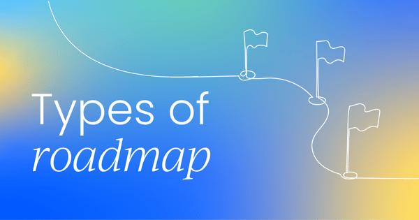 What are the different types of  product roadmap?