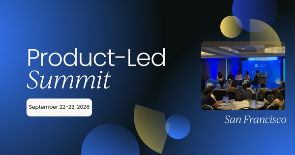 Product-Led Summit San Francisco, 2026