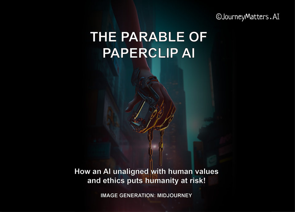 The parable of paperclip maximizer is a thought experiment about artificial general intelligece 