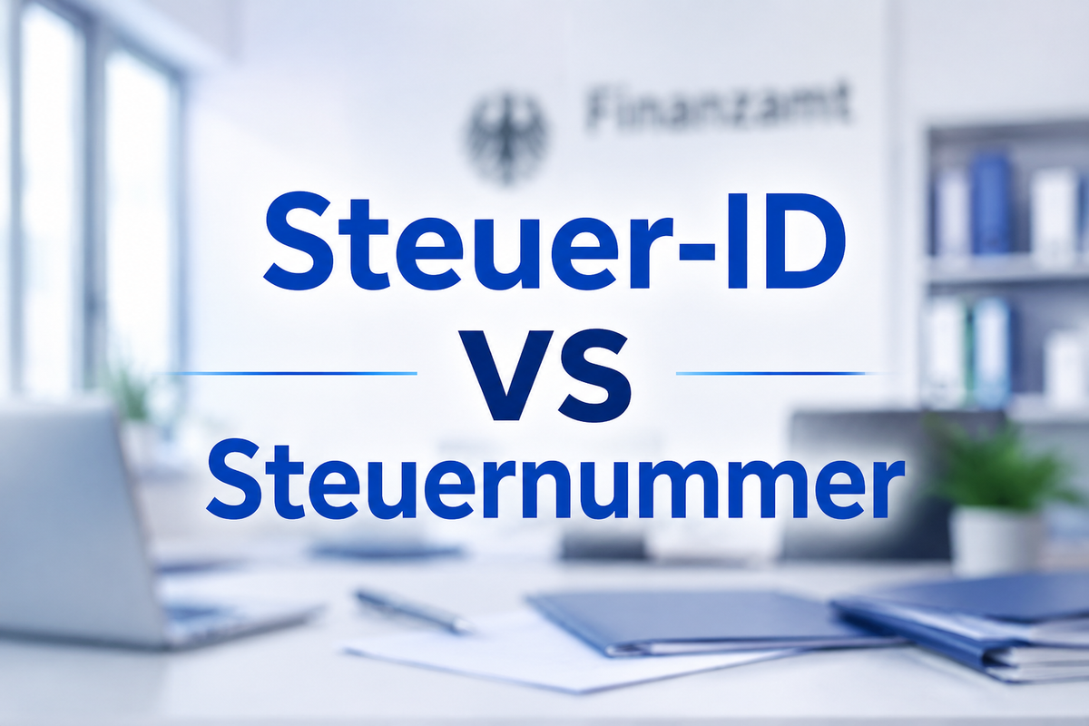 Steuer-ID vs Steuernummer Germania