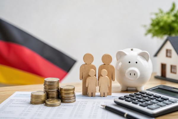 Clase fiscale, euro coins, flag german, recuperare taxe