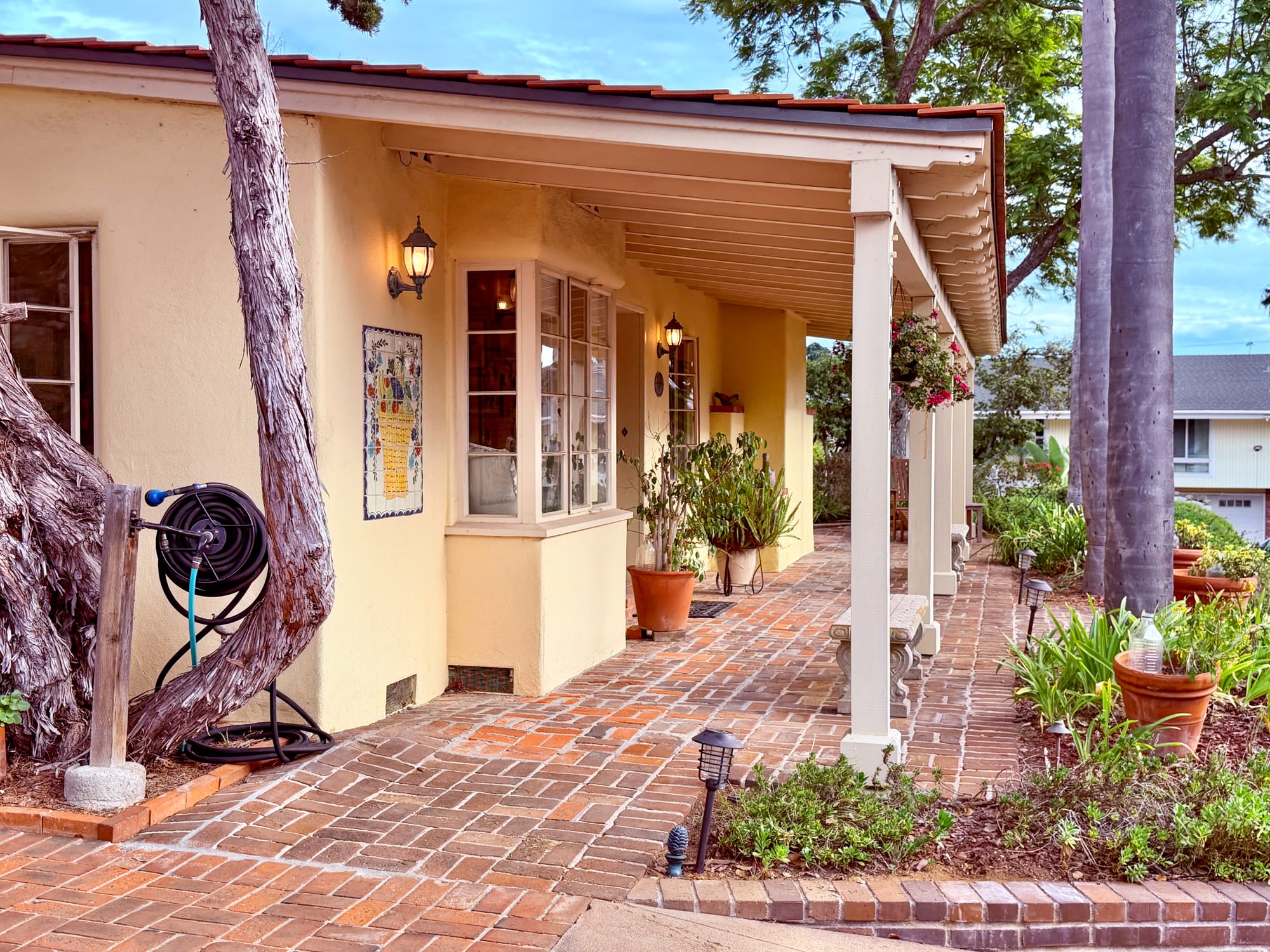 Exterior view of historic home