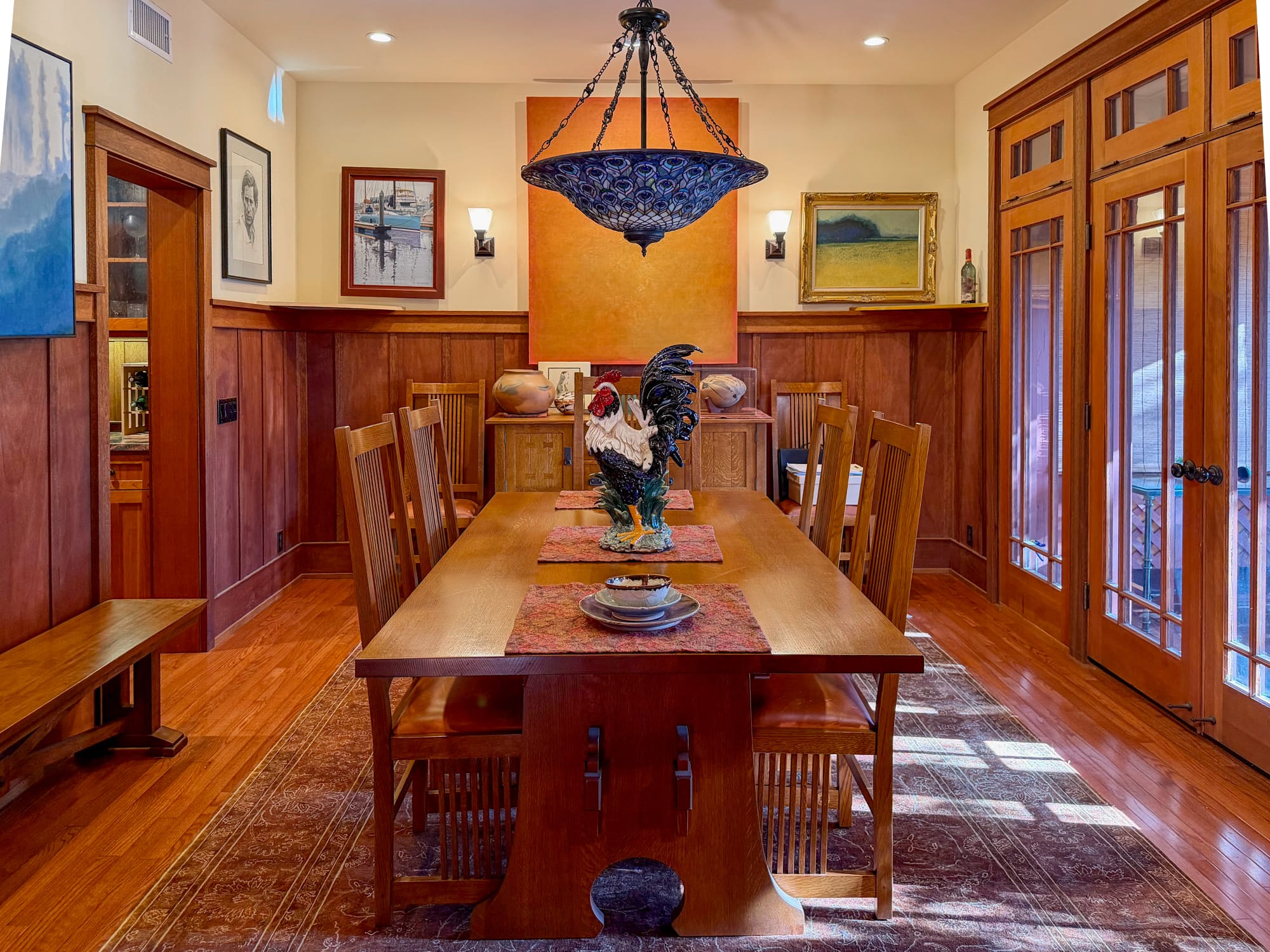 Interior historic home