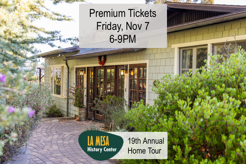 “Golden Gems of La Mesa” — 19th Annual Home Tour Information