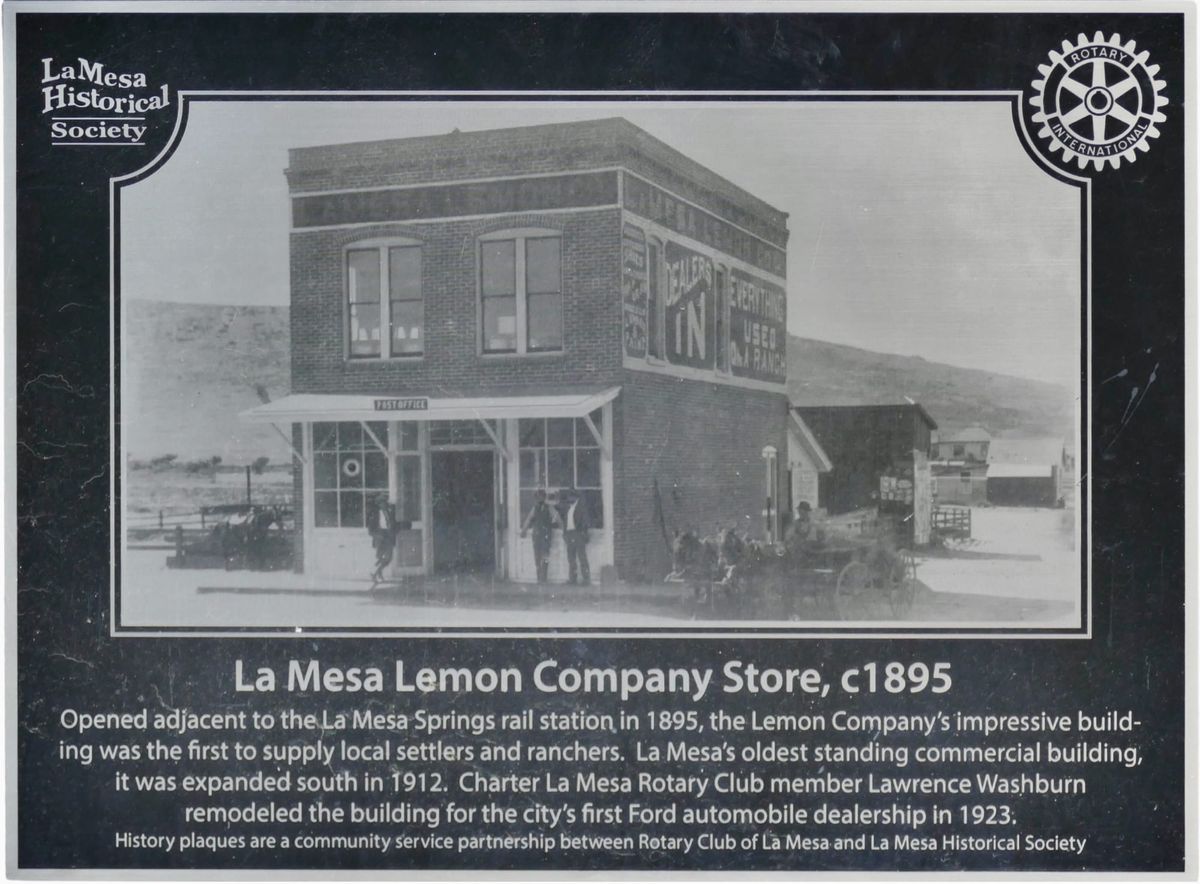 La Mesa Lemon Co. Store