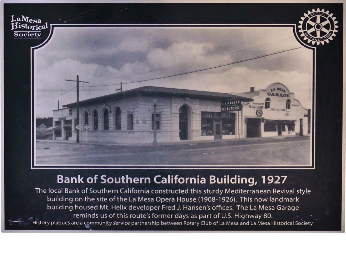 Bank of Southern California