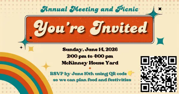 Flyer for the Annual Meeting and Picnic on June 14