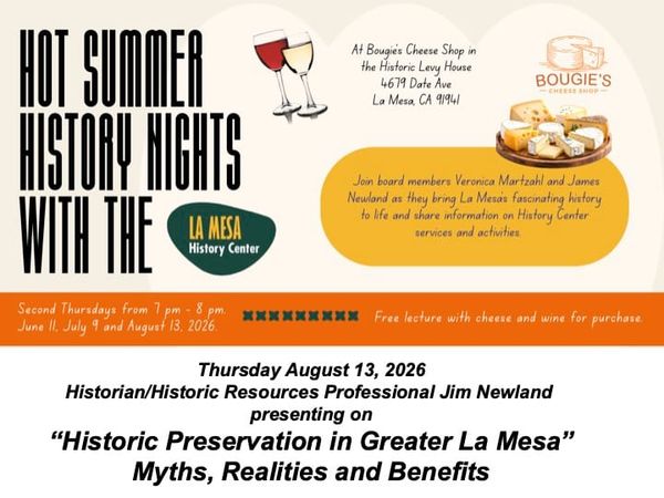 Hot Summer History Nights - Aug 13