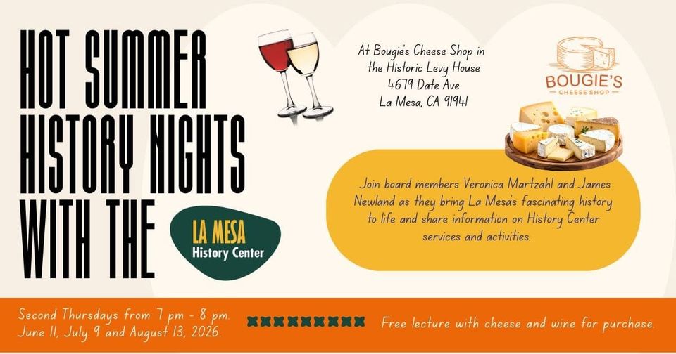 La Mesa History Center Instagram