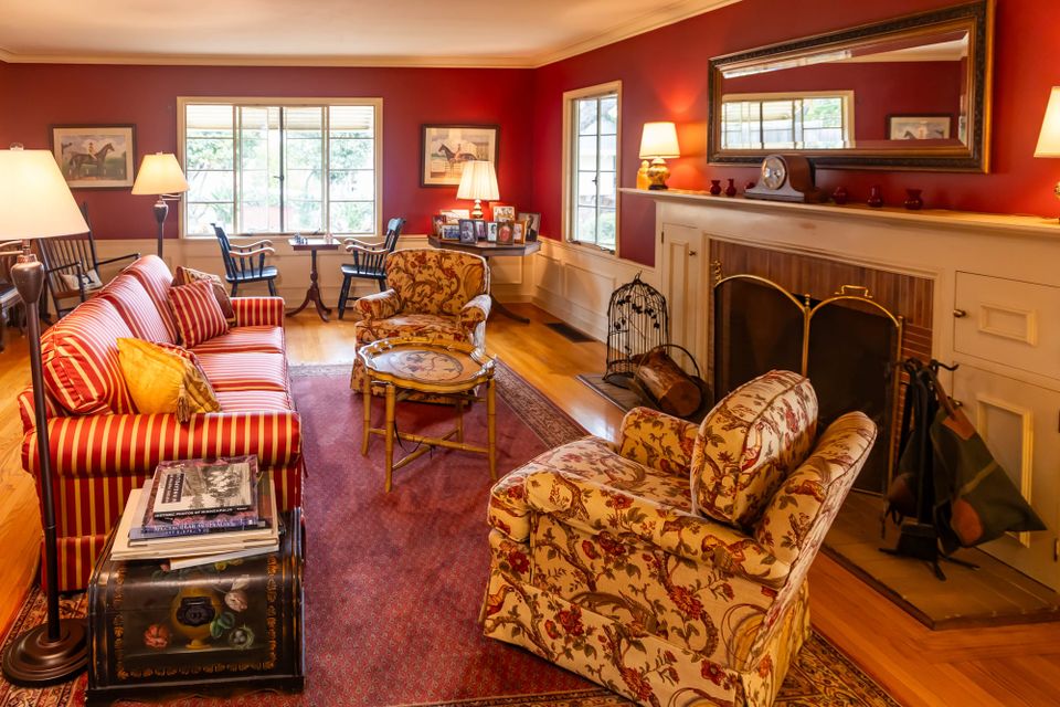 Interior view of historic home