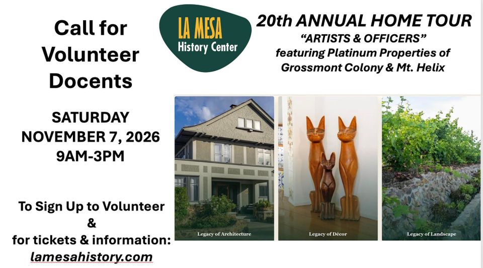La Mesa History Center Instagram