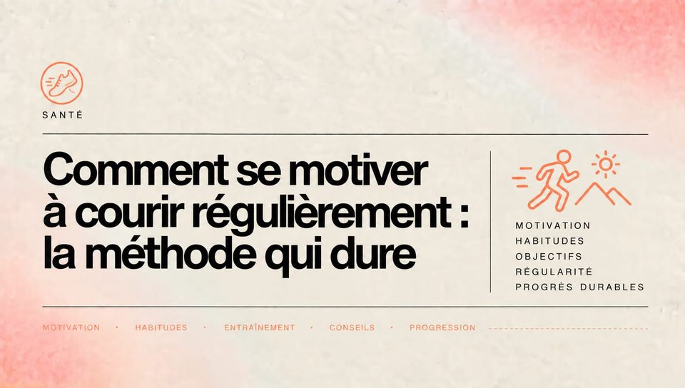 Comment se motiver à courir régulièrement : la méthode qui dure