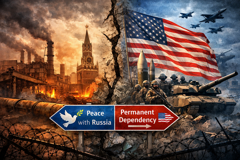Europe’s Last Strategic Choice: Peace with Russia or Permanent Dependency