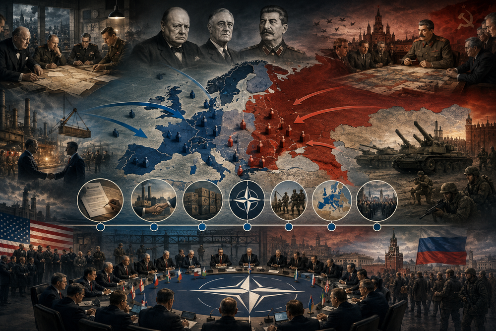 NATO Encirclement: How Three Rational Decisions Locked Eighty Years Into Place