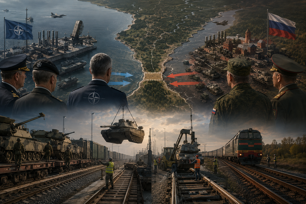 Everyone Is Watching NATO's Troops. Nobody Is Watching the Railway to the Baltics.