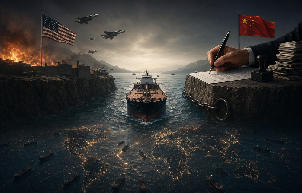 The War of Two Blockades: How the Strait of Hormuz Became a War Over the Tanker