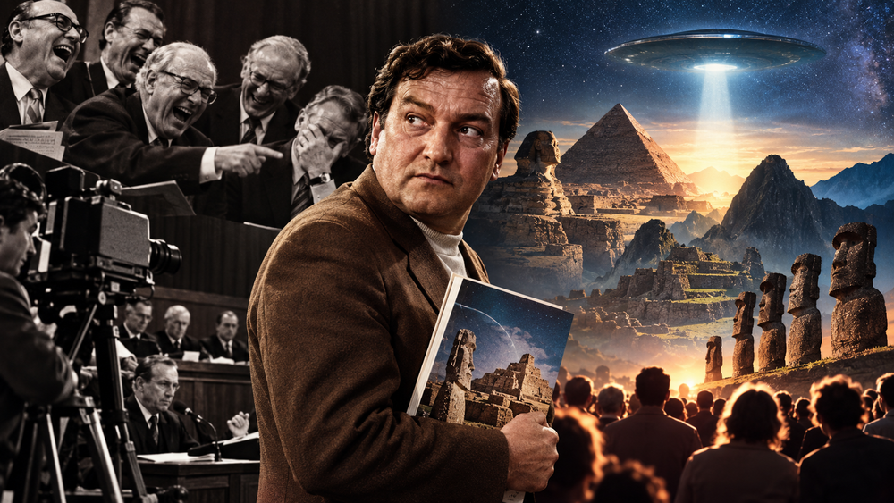 Carl Sagan Set the Rules for Ancient Aliens. Erich von Däniken Sold the Question Without Them.
