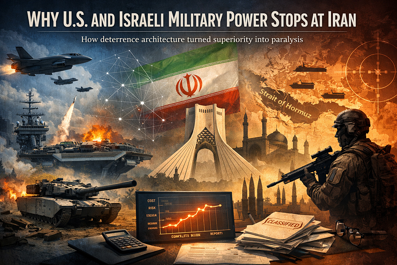 Why U.S. and Israeli Military Power Stops at Iran