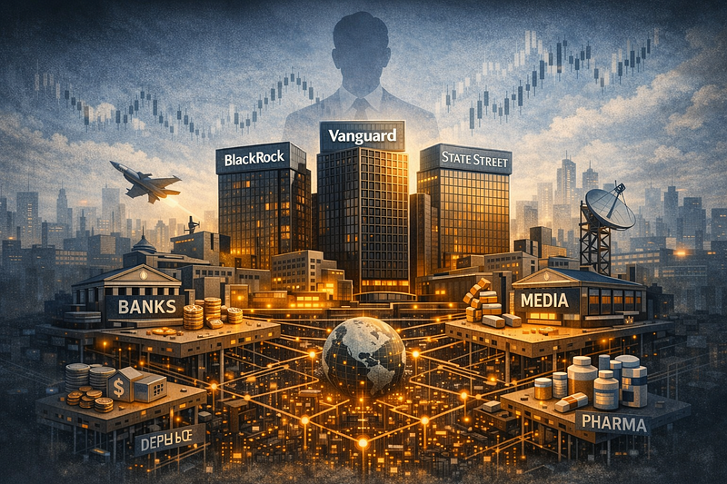 BlackRock Doesn’t Own the War. It Owns Everything Around It.