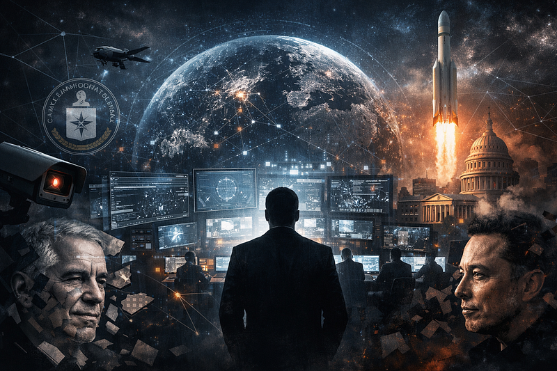 What Links Epstein, Musk, the CIA and Palantir?