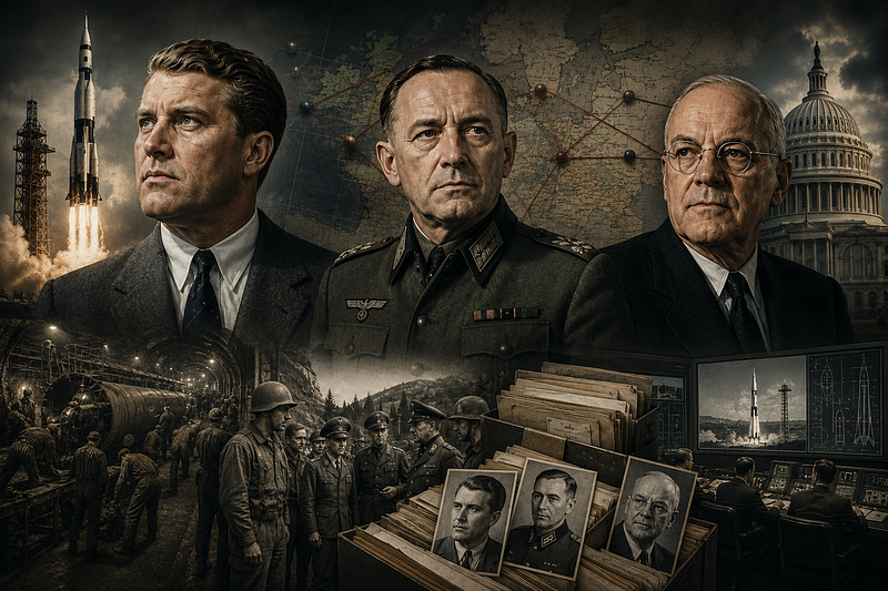 Hitler Lost the War. Von Braun, Gehlen and Dulles Won the Peace.