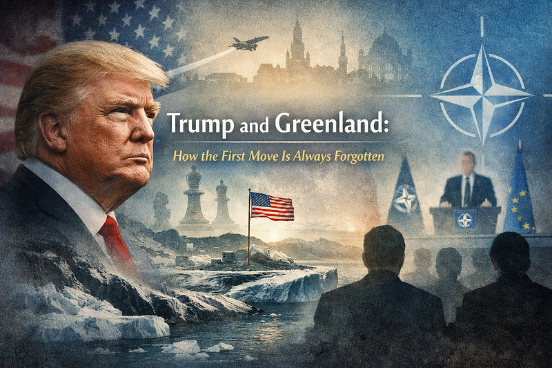 Trump and Greenland: How the First Move Is Always Forgotten