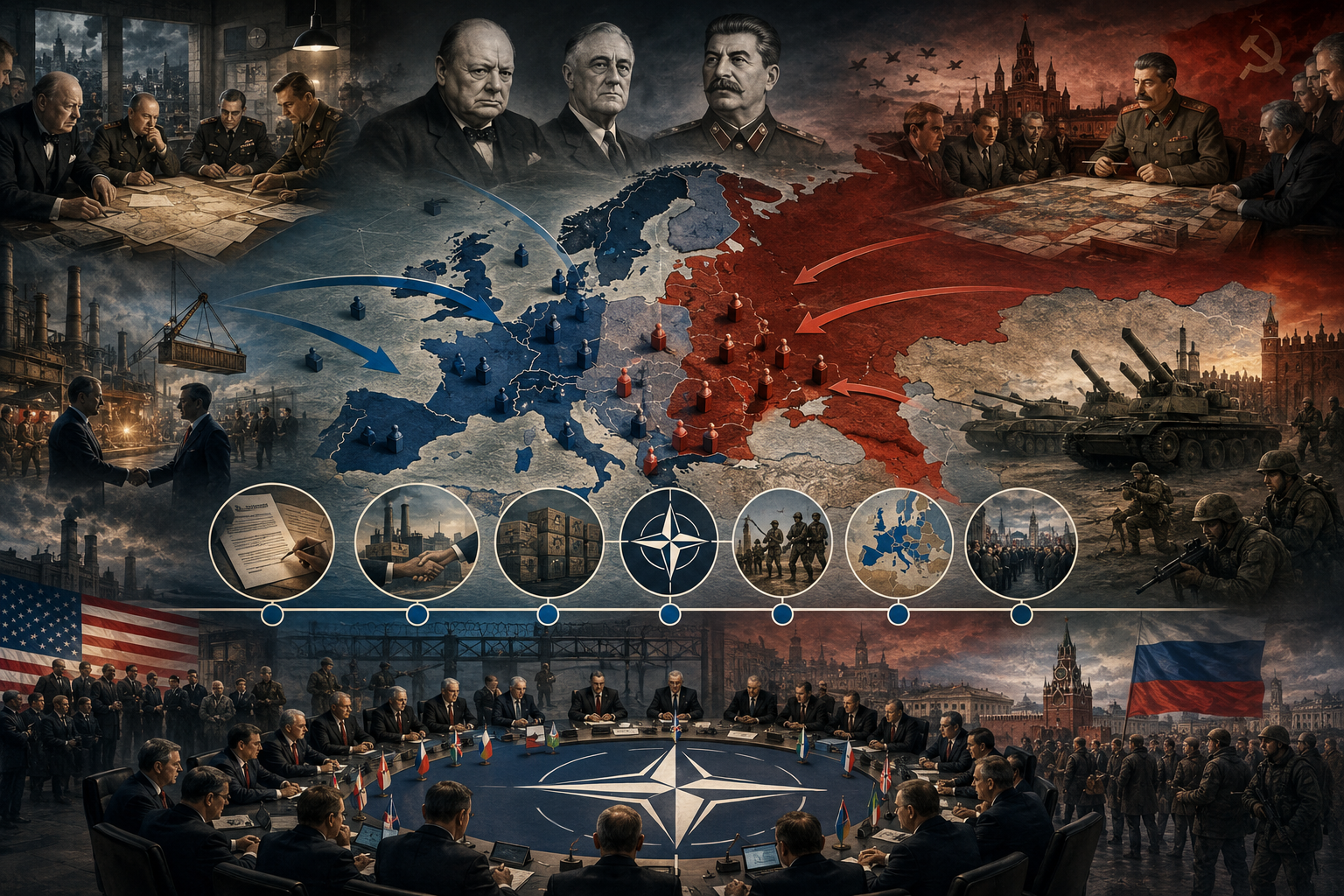 NATO Encirclement: How Three Rational Decisions Locked Eighty Years Into Place