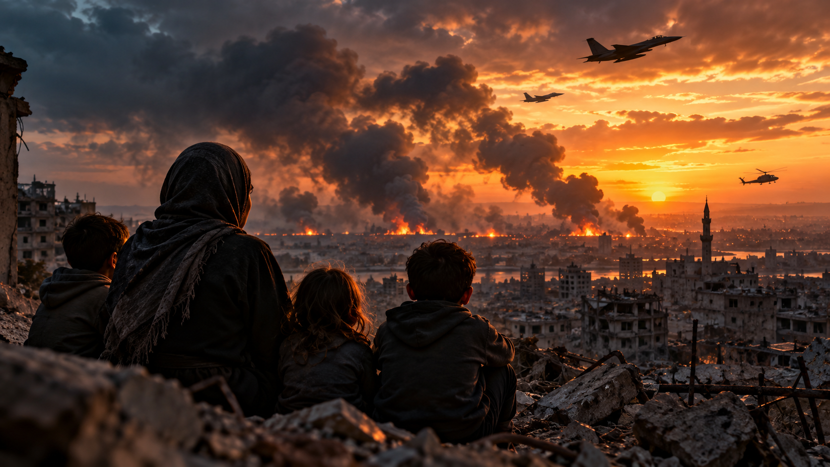 Everyone Is Watching the War. Nobody Is Watching Who Learned to Live Without Peace.