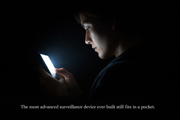 IF IT TRACKS YOU, RECORDS YOU, AND NEVER TURNS OFF