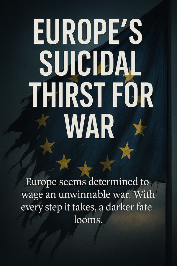 Europe’s Quiet War — When Peace Became Policy