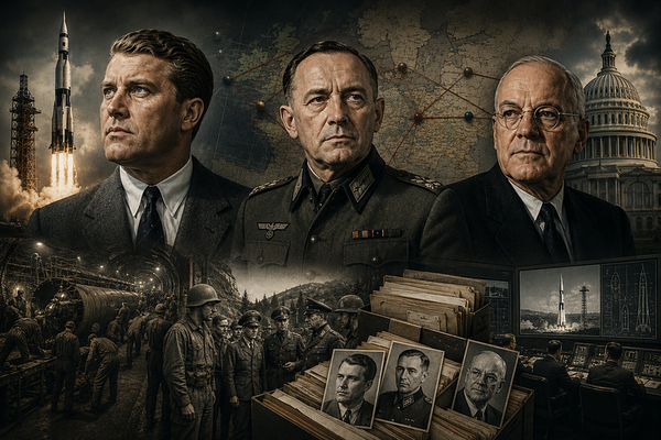 Hitler Lost the War. Von Braun, Gehlen and Dulles Won the Peace.