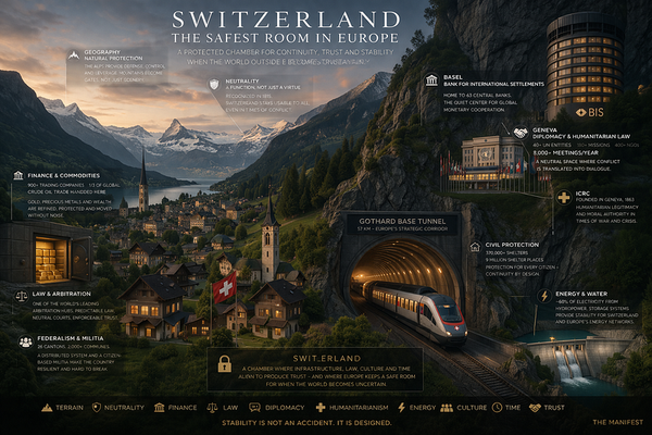 Switzerland: The Safest Room in Europe