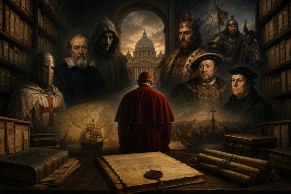 Everyone Is Looking for the Vatican's Secrets. Nobody Is Asking Why the Templars, Galileo, Luther, and Kings of Europe Passed Through Rome.