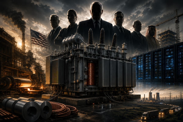 Everyone Is Watching the AI Boom. Nobody Is Watching the Transformer That Can't Be Built in Time.