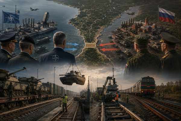 Everyone Is Watching NATO's Troops. Nobody Is Watching the Railway to the Baltics.