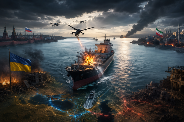 The Caspian Strike: Where Two Wars Share One Route