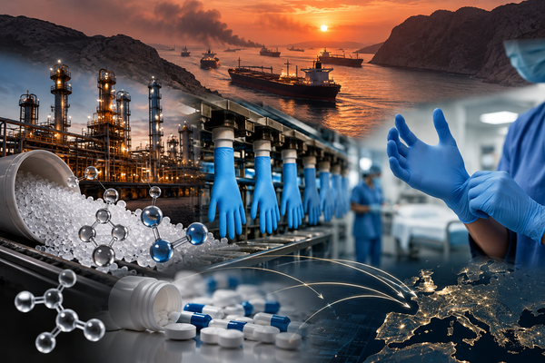 I Forecast Medicine Gaps From Hormuz. The Gloves Got There First.