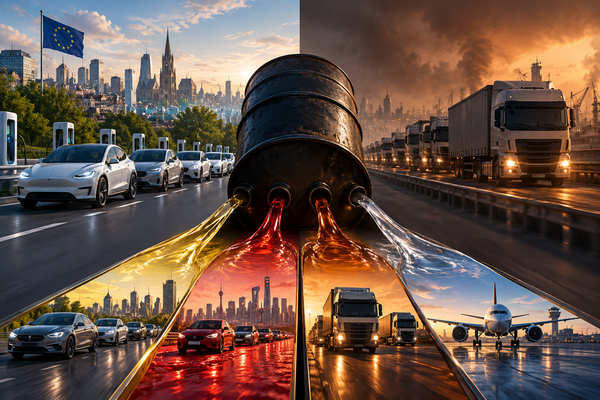 More Than One in Five New Cars in Europe Is Electric. 92 Percent of Its New Trucks Are Diesel.