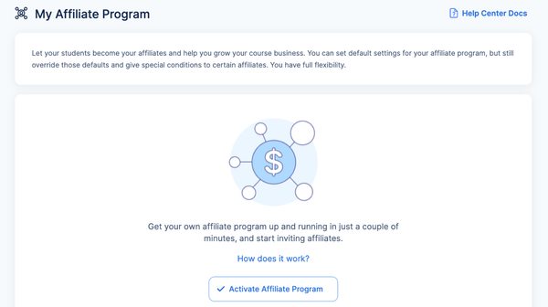 How to Set Up an Affiliate Program for Your Online Courses