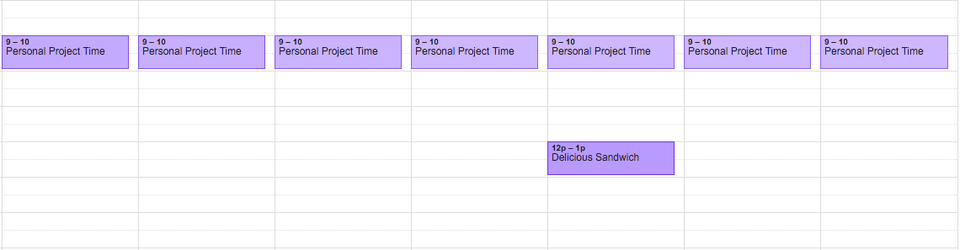 How to Make the Time for Your Side Project