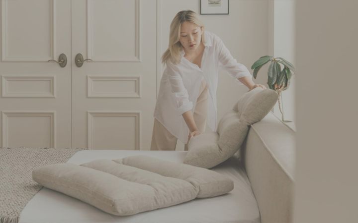 Works : 디자인 침대 촬영