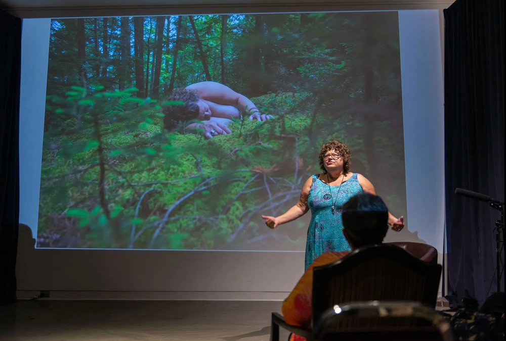 Kim presented her short film.