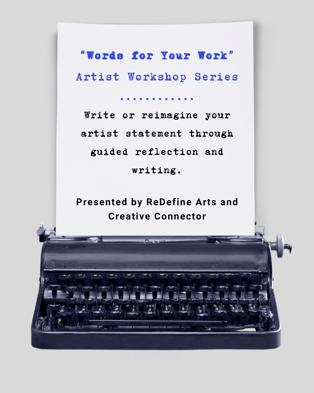 Words for your Work Poster