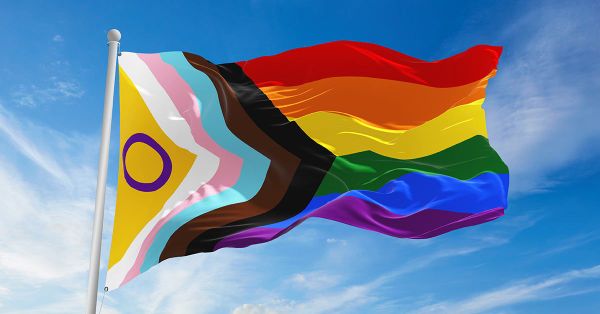 The Progress Pride Flag