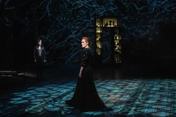 Taylor Trensch and Marilee Talkington in Lerner & Loewe's Camelot.