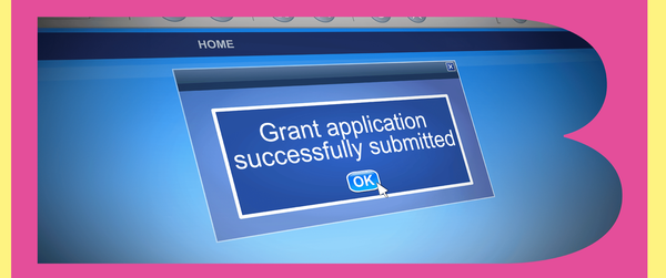 Promo image for "Grant Writing Drop-In Workshop Series."