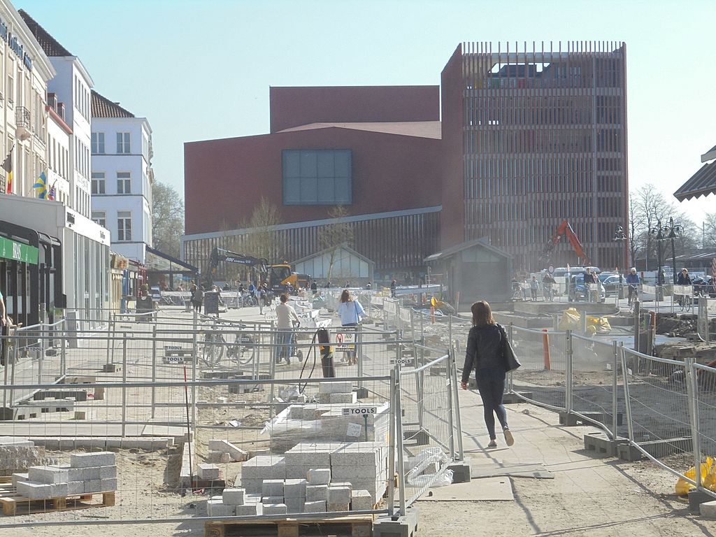 Het Nieuwe Zand wordt voorzien van een permanent hekken