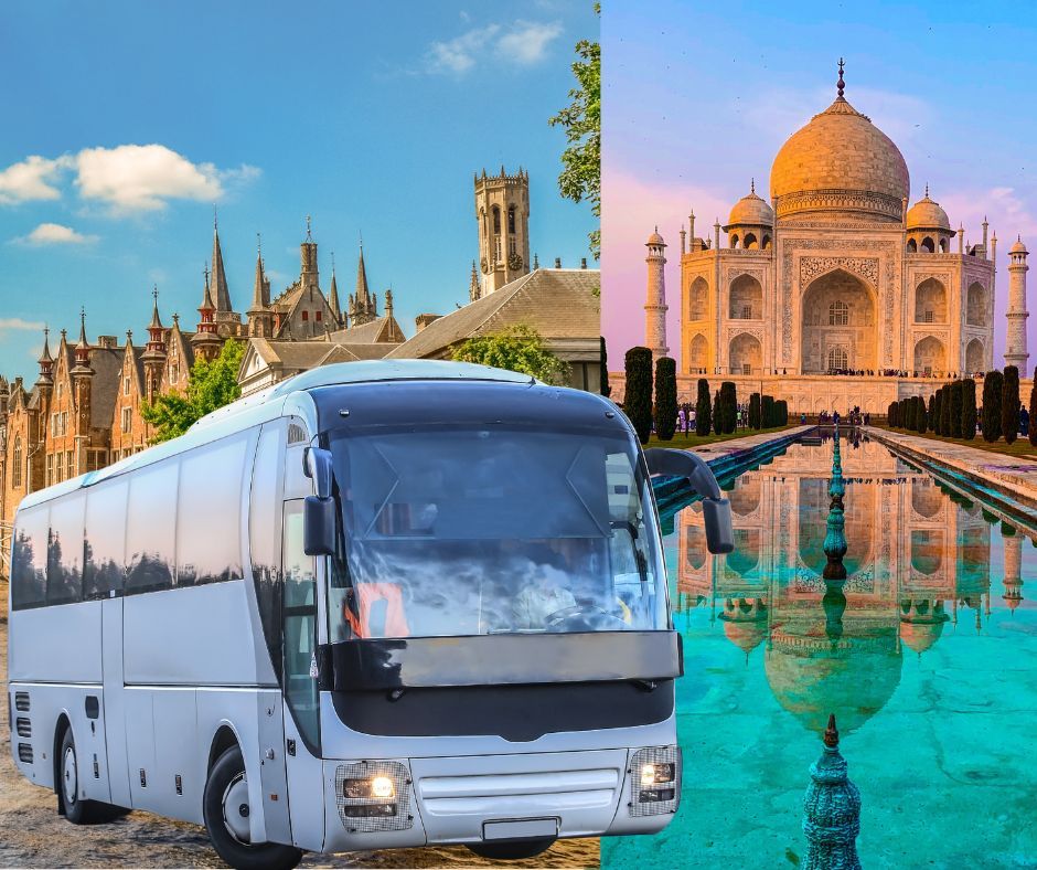 Nieuwe rechtstreekse busconnectie New Delhi - Brugge op komst