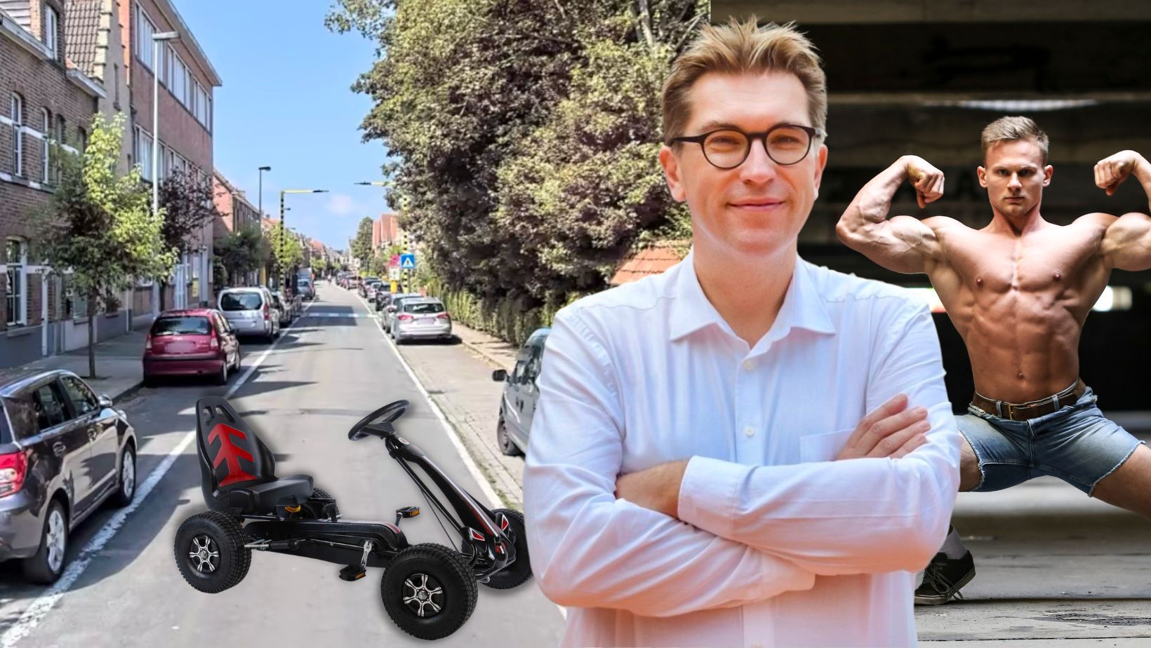 Vals alarm: gespotte UFO op Sint-Andries blijkt Franky Demon in go-cart te zijn