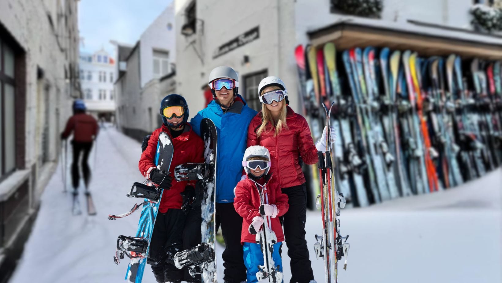 Eerste sneeuw: skipiste Hoogste van Brugge geopend